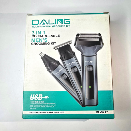 3-in-1 Rechargeable Men’s Grooming Kit