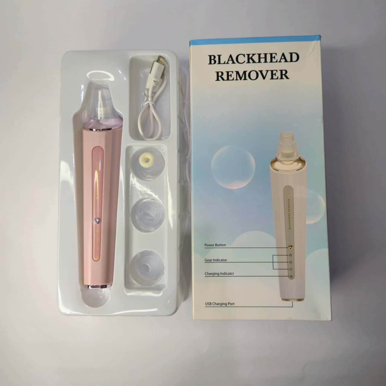 Blackhead Remover USB Rechargeable | Deep Pore Vacuum Cleaner