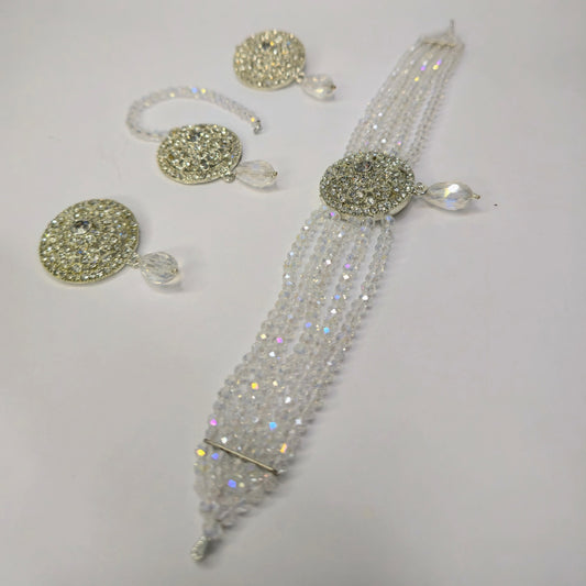 Diamond Glow Choker Set